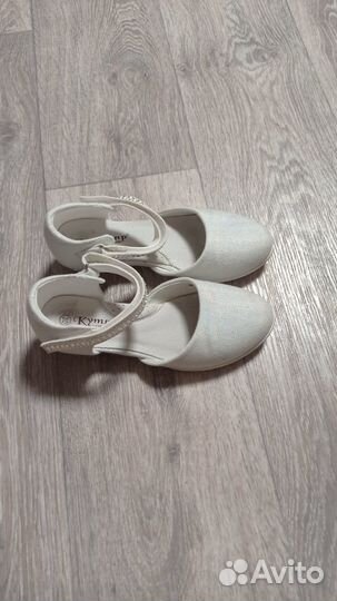 Нарядное платье для девочки 122 и туфли