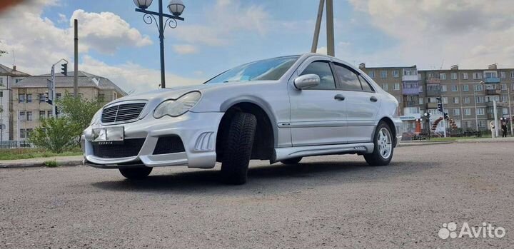 Обвесы бампера AMG Wald на мерседес w 203
