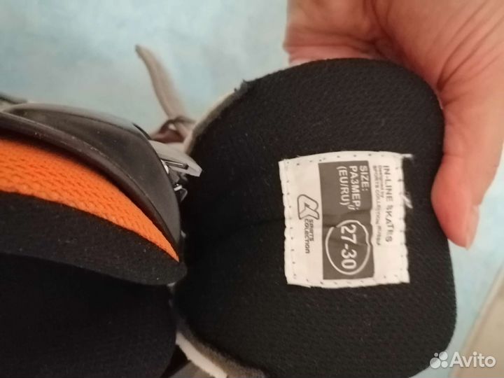 Роликовые коньки детские раздвижные