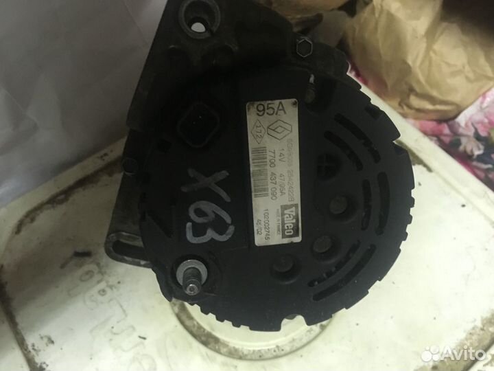 Генератор renault clio/symbol 1998-2008