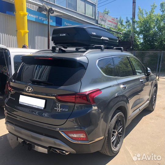 Багажник бокс на крышу hyundai santa fe