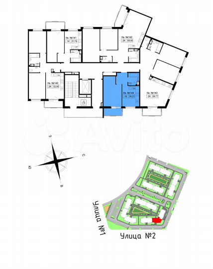 1-к. квартира, 36,5 м², 5/5 эт.
