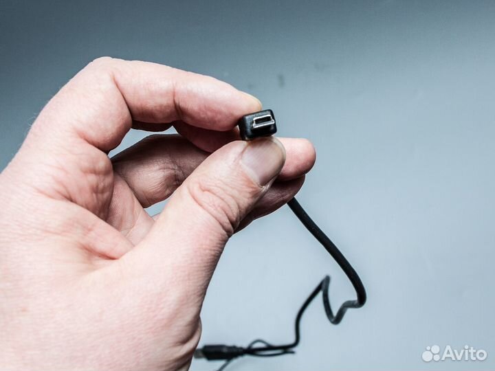 Кабель 2 USB to mini USB power plus data