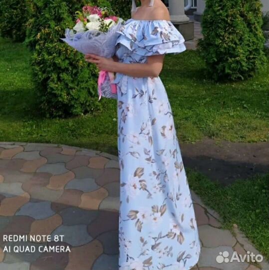 Платье длинное в пол (Новое)
