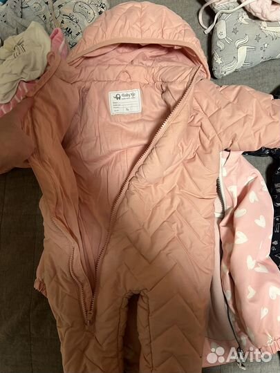 Детские вещи пакетом на девочку 62 68