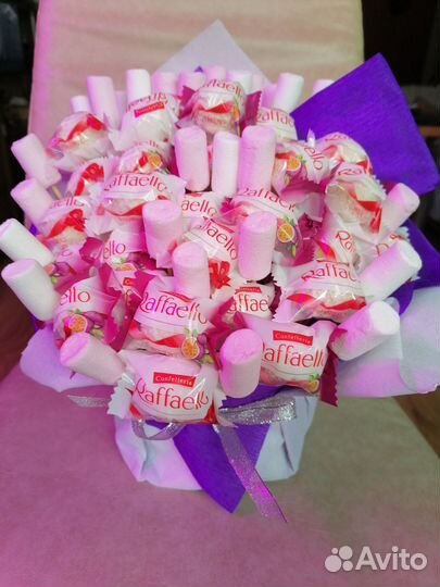 Составление сладких букетов