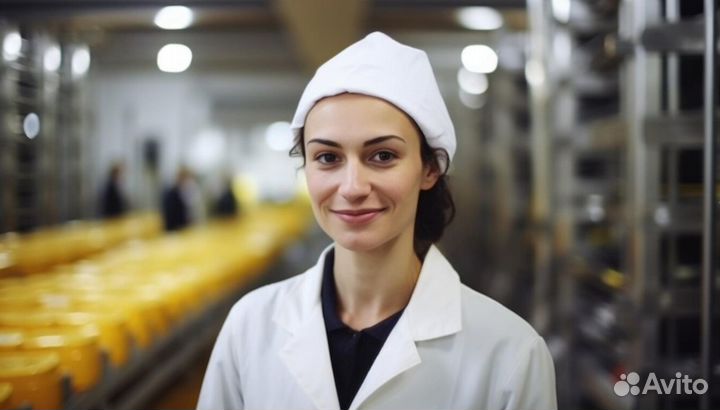 Вахта Мойщица на линии (Проживание + питание 3 раз