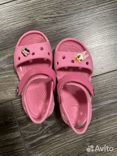 Сандалии crocs c8 для девочки