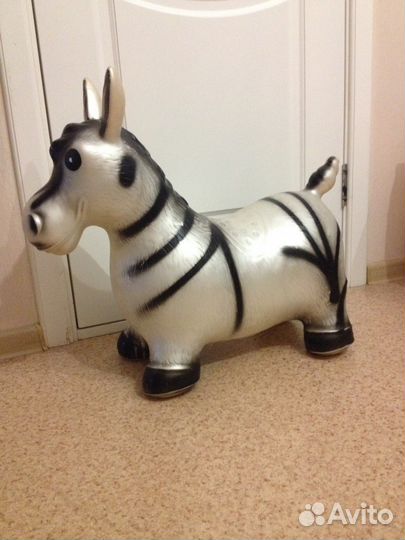 Детский резиновый ослик