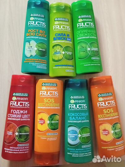 Шампуни и бальзамы Fructies