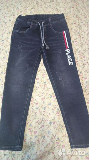 Джинсы утепленные