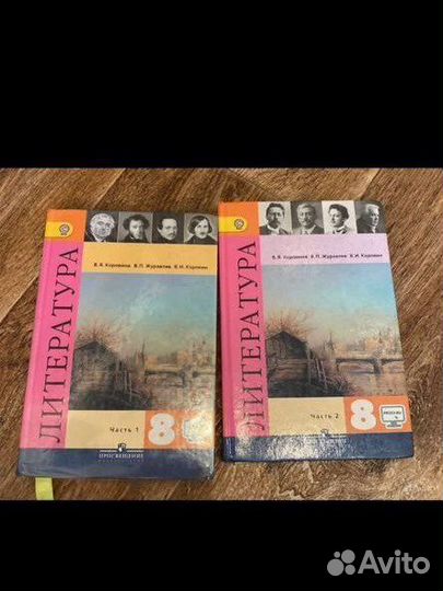 Учебник литературы 8 класс