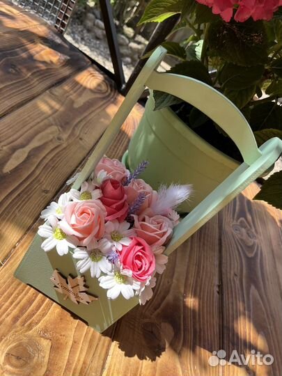 Букет цветов из мыла, 1 сентября