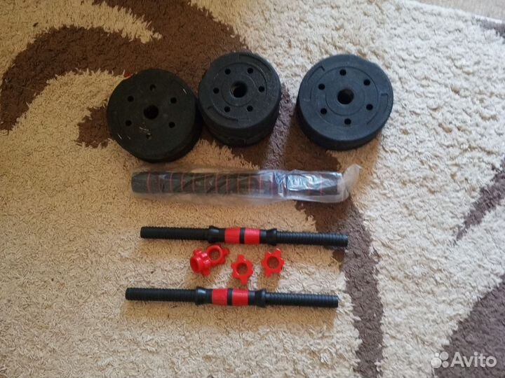 Гантели разборные по 5 кг