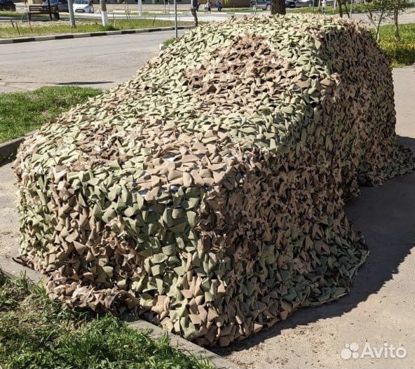 Маскировочная сеть мкт-2Л (зелень), размер 3*6