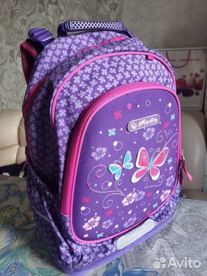 Школьный рюкзак для девочки herlitz