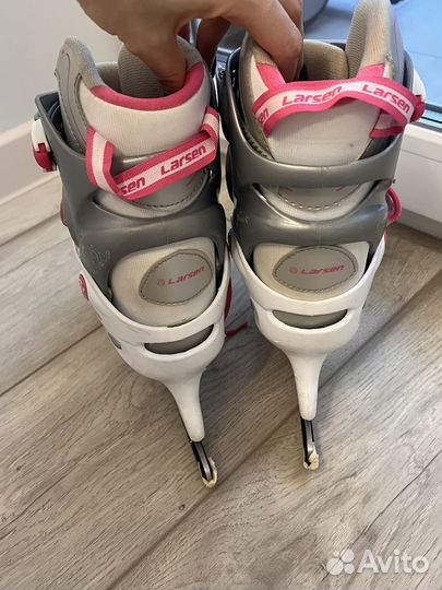 Коньки фигурные раздвижные 30 33