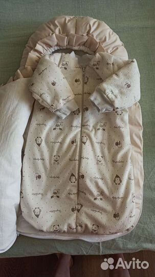 Конверт на выписку для мальчика/девочки весна