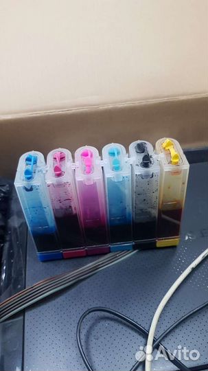 Мфу Epson Stylus Photo TX650 с снпч