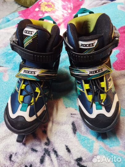 Коньки roces детские размер 30-35