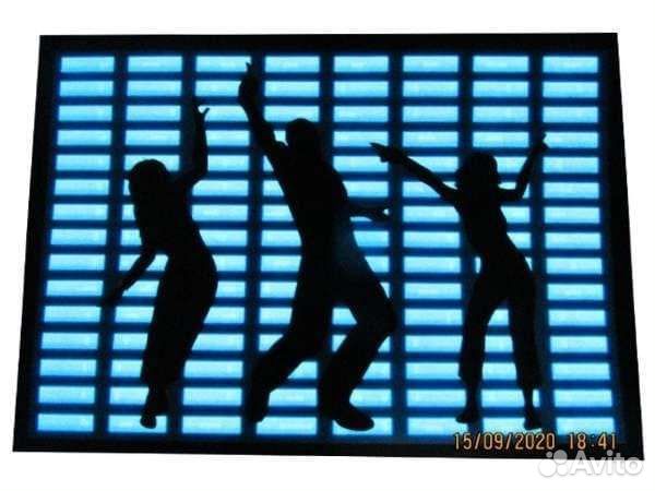 Эквалайзер музыкальный для одежды