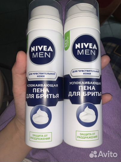 Пена для бритья nivea