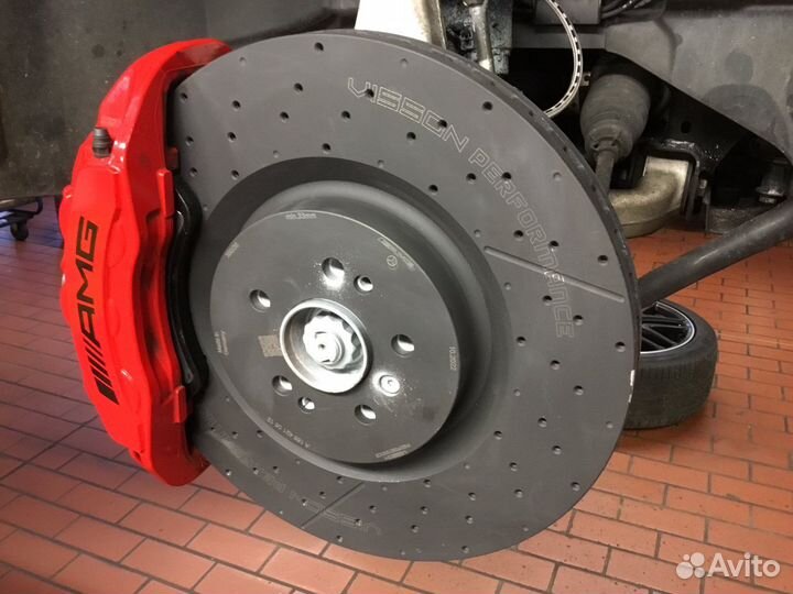 Тормозные диски GLE63 coupe
