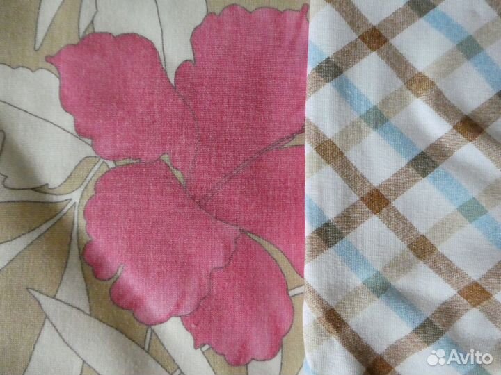 Ткань трикотажная хлопок, эластан (отрез)