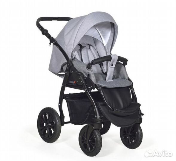 Коляска 2 в 1 индиго