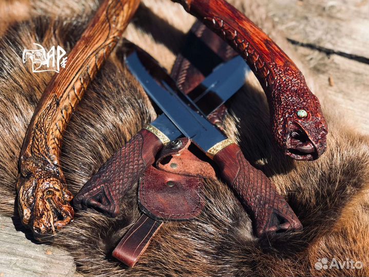 Нож Змеиный шёпот