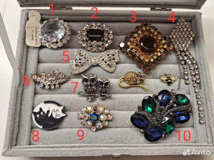 Брошь винтаж