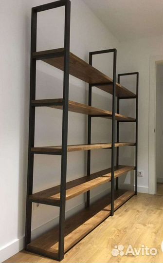 Стеллаж в стиле лофт