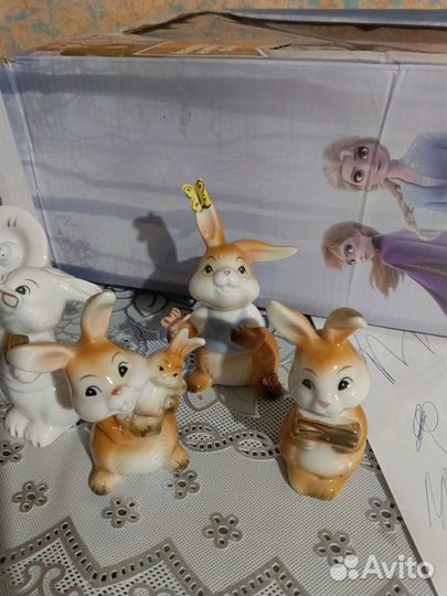 Заяц фарфор