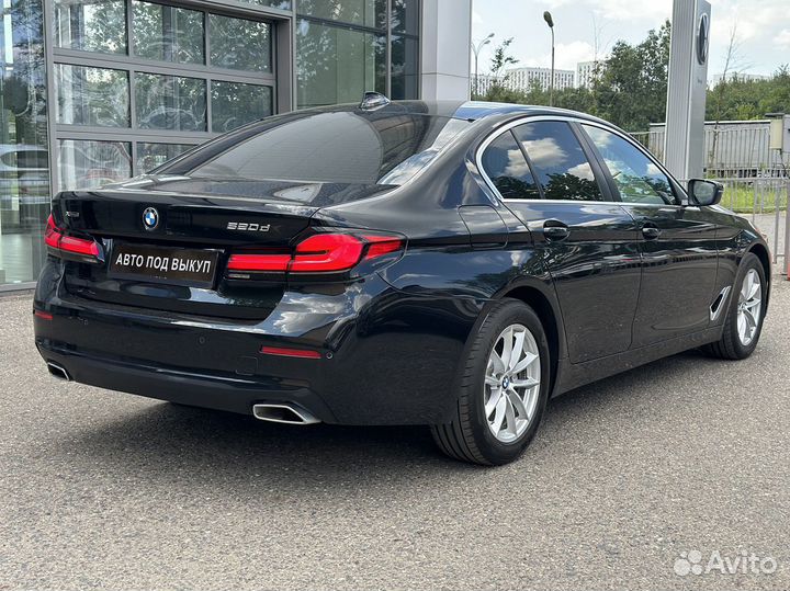 Аренда авто с выкупом BMW 520 дизель xDrive