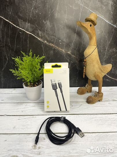 Кабель для зарядки Baseus USB/micro-USB, 2 м