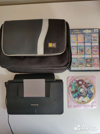 Портативный DVD плеер Panasonic DVD-LS83