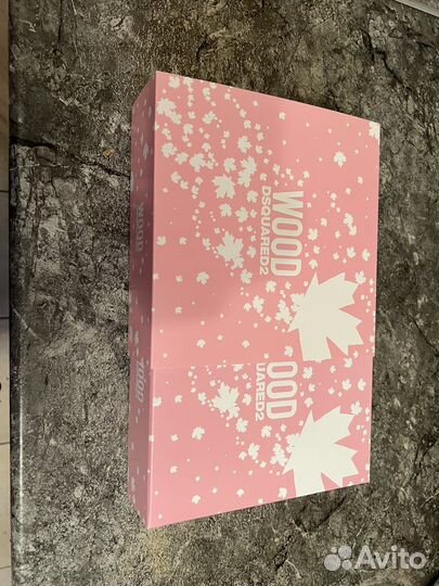 Dsquared2 wood парфумерный набор