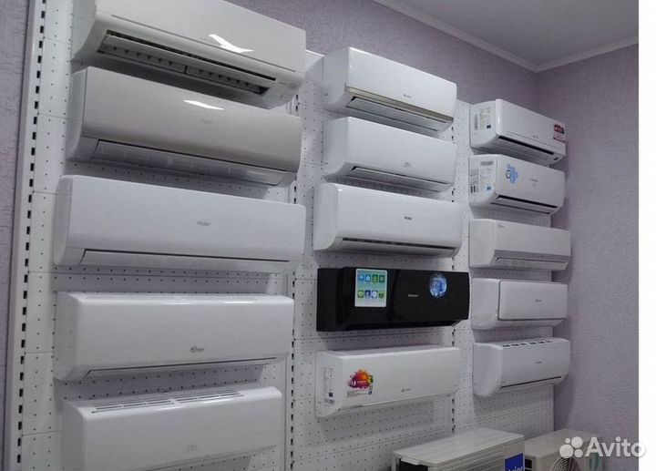 Сплит система с установкой