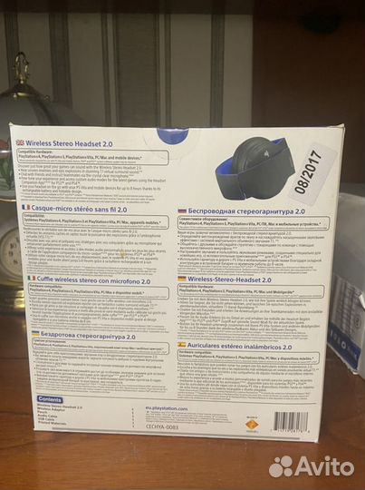 Sony playstation наушники
