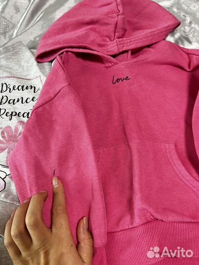 Одежда пакетом на девочку H&M 104-110