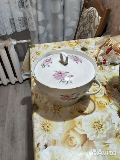 Супница фарфор СССР