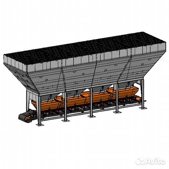 Завальная яма заездная 6*5 метров