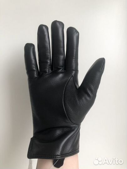 Перчатки женские кожаные новые