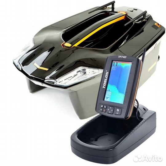 Кораблик Toslon xboat 730+эхолот TF-740 GPS+xpilot