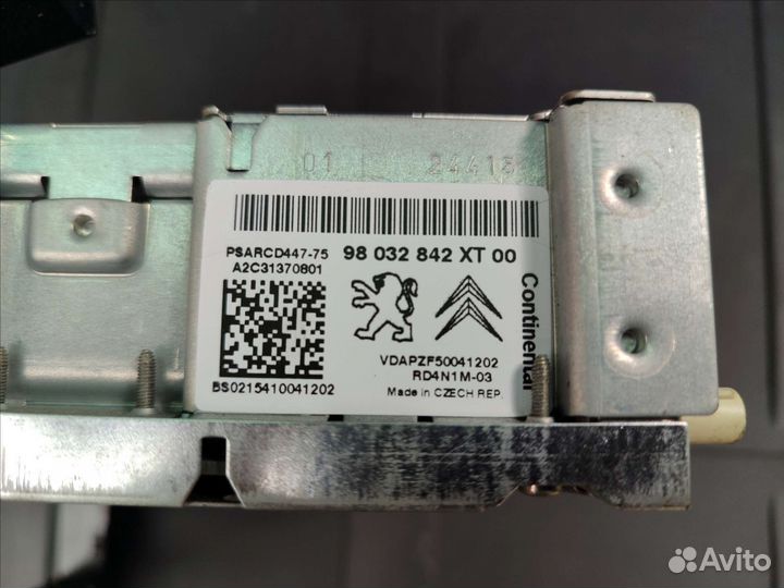 Магнитола Peugeot rd4