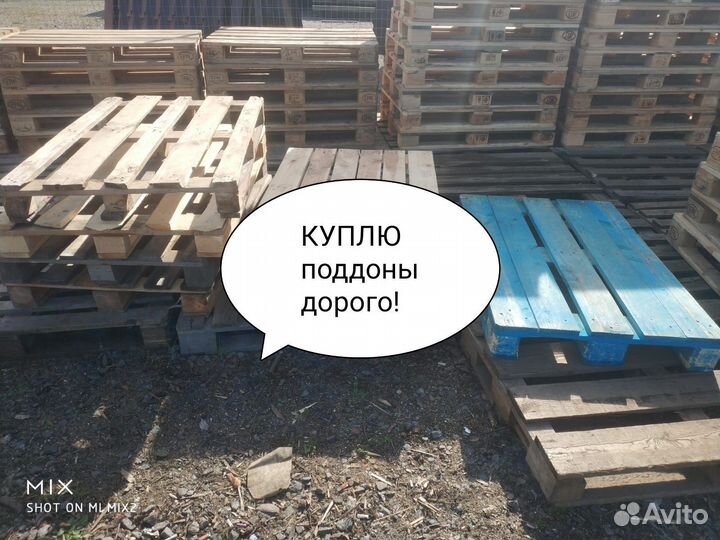 Поддоны деревянные бу