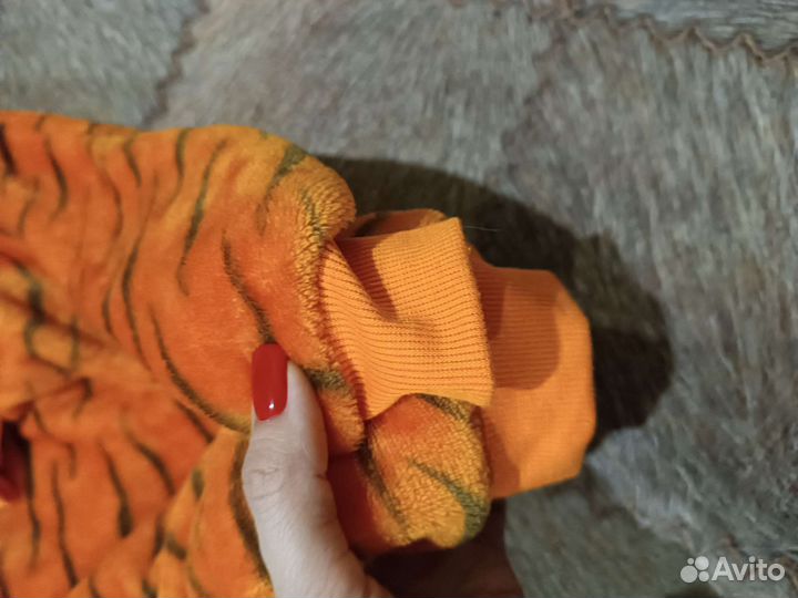 Кигуруми детский костюм пижама Тигр рост 104/110