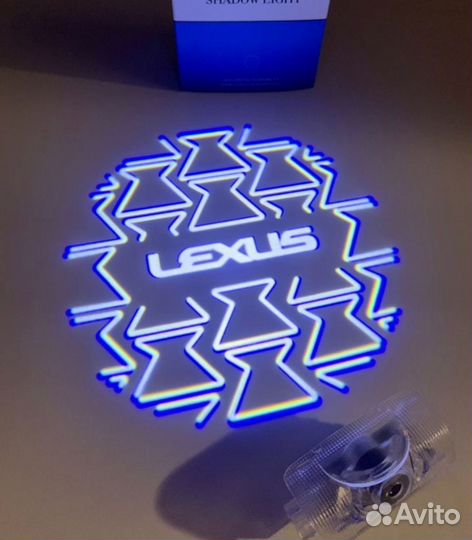 Лазерная проекция Lexus