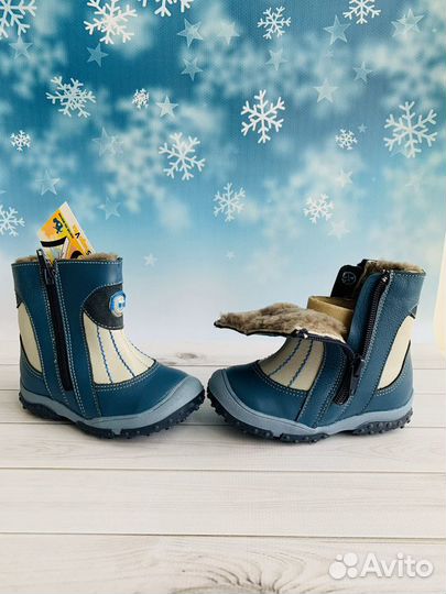 Полусапожки зимние 20,21,22