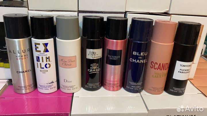 Парфюмированные дезодоранты для тела, оаэ, Турция